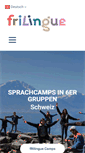 Mobile Screenshot of frilingue.ch
